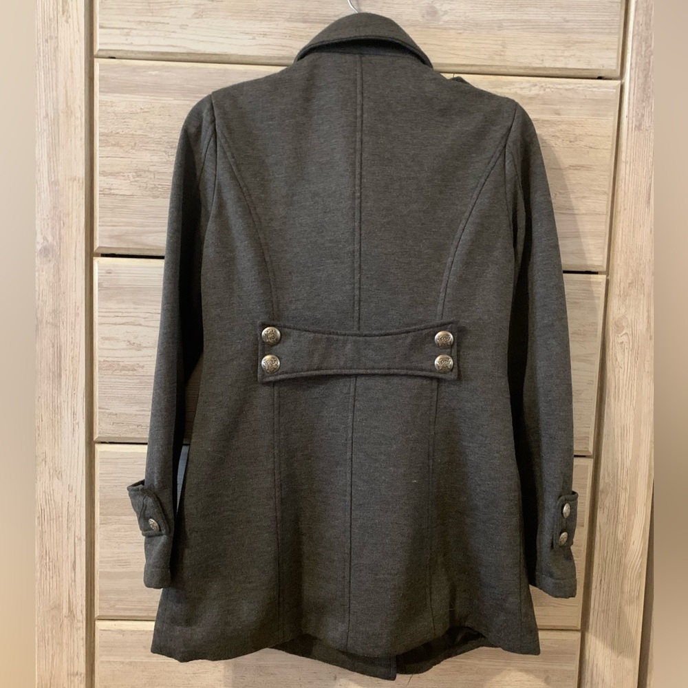 Forever 21 Grey Jacket; Soft; Medium - Picture 2 of 3